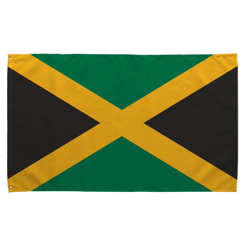 Drapeau de la Jamaïque - Drapeau