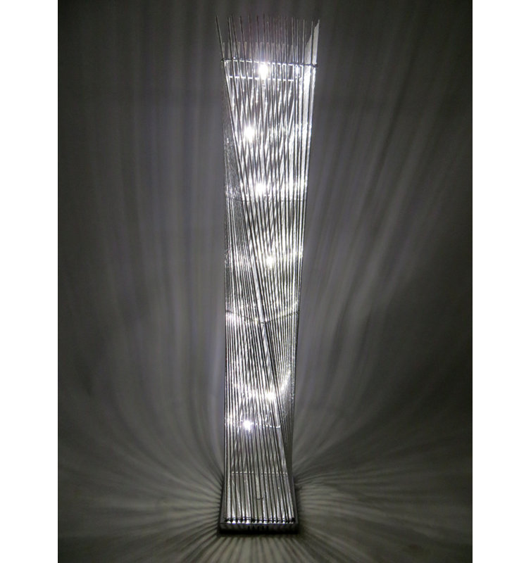 Haltwhistle 150cm Silver LED Novelty Floor Lamp