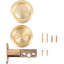 Quincaillerie de serrure de porte ronde-108928929