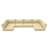 Sunbrella Outdoor Replacement Cushion for Sofa Set, 5" Thickness, Pack of 14 Pcs-259704923