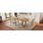 Venn Extendable Dining Table Set with Upholstered Chairs-2037724539-2027282592
