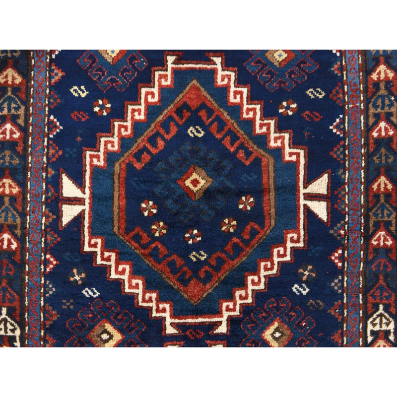 Tapis bleu antique 4 pi x 8 pi Yale