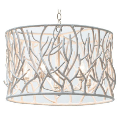 Sylvan 4-Light LED Drum Chandelier