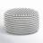Moseley Upholstered Outdoor Ottoman with Sunbrella® Cushion