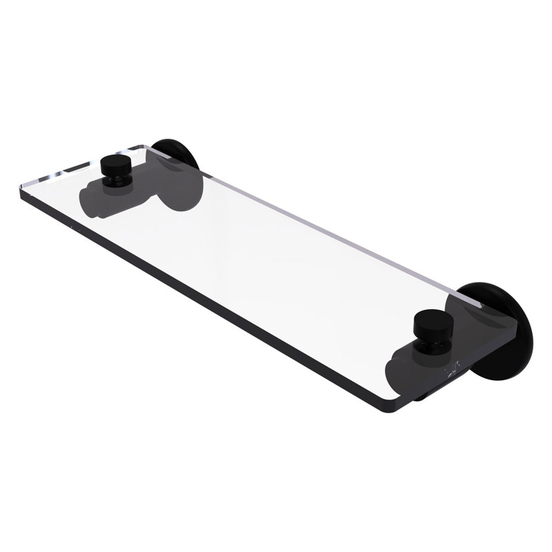 Tablette murale Marnell, 16 po, Noir mat