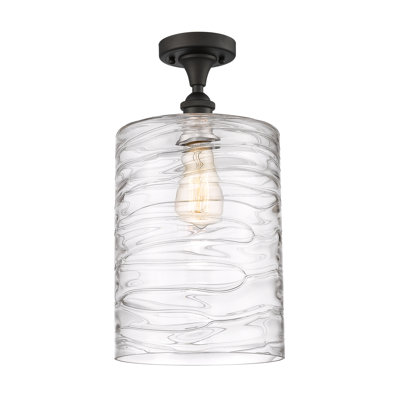 Heiman Glass Semi Flush Mount