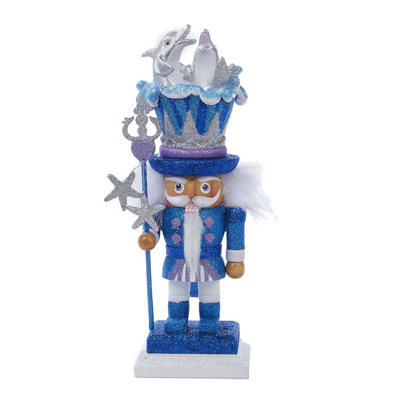 Kurt Adler 12-Inch Hollywood Dolphin Nutcracker