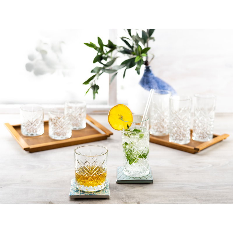 8-piece Timeless Long Drink Glass Set