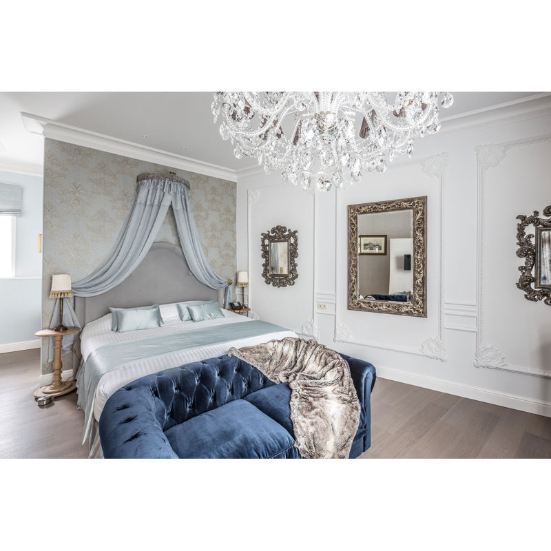 Primed White Flexible Polyurethane Baseboard Moulding 78 in