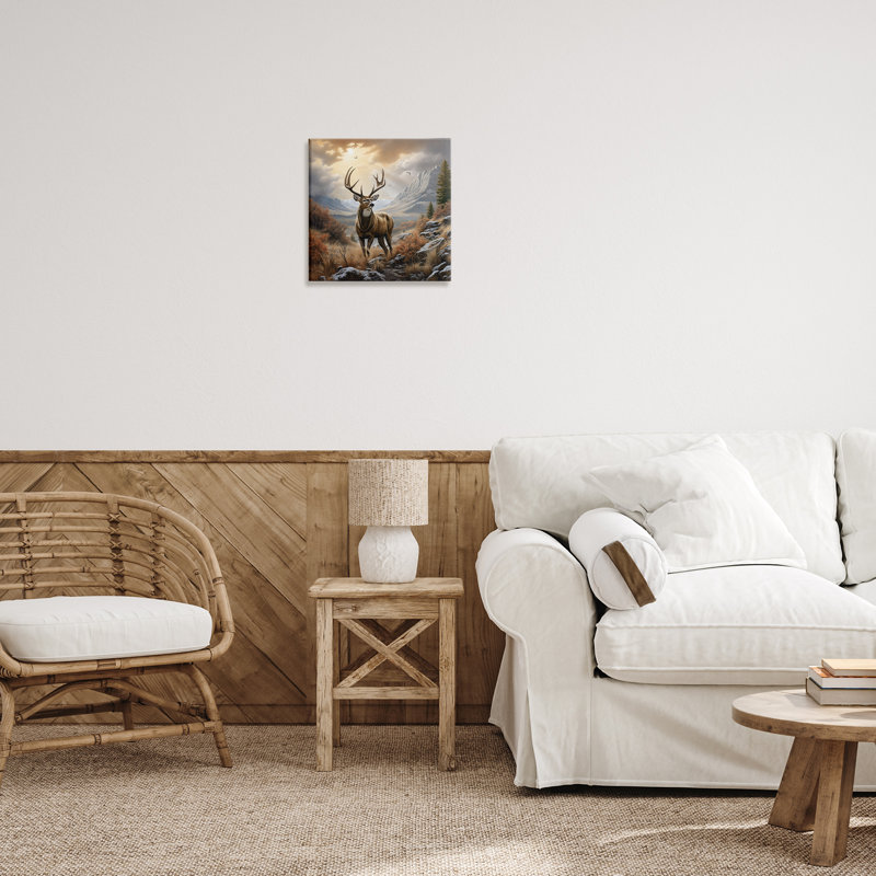 «Majestic Elk Mountain Scenery» par Jim Baldwin, H 30 po x l 30 po x P 1,5 po