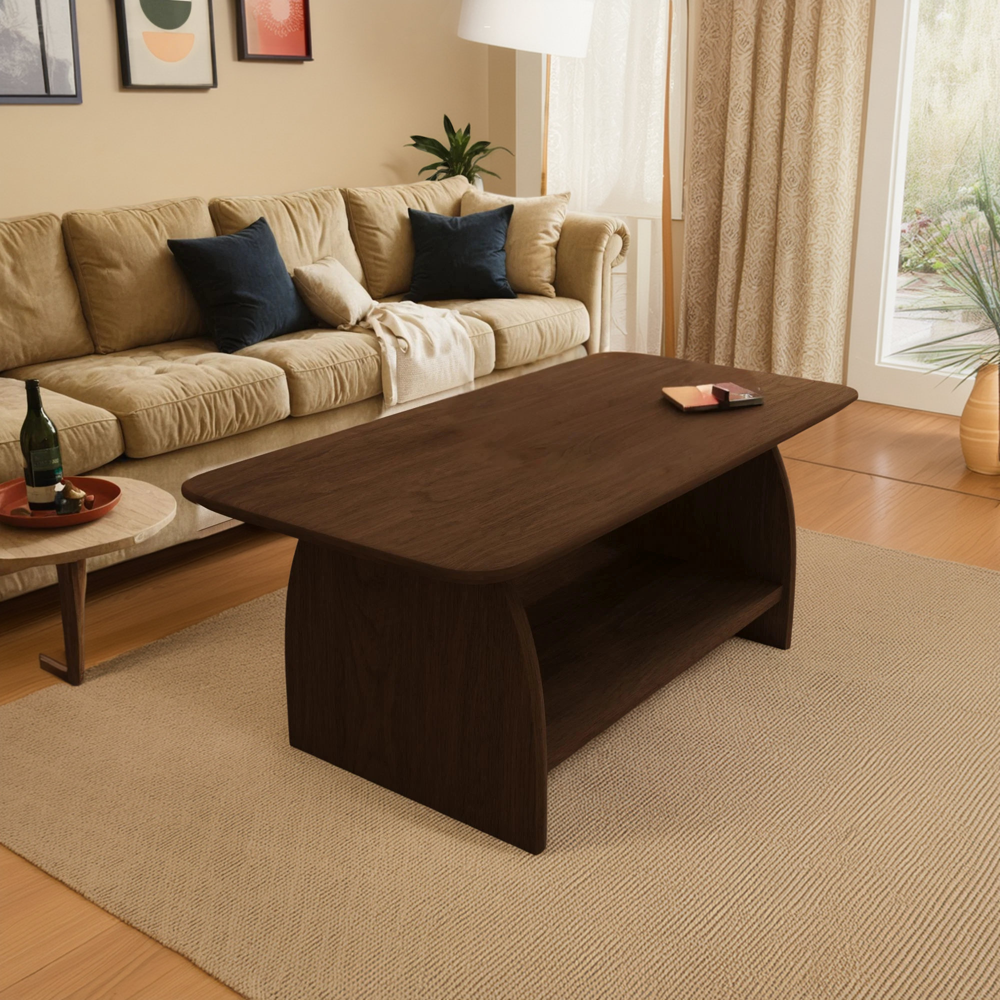 Queen Size Metal Platform Bed Frame with Vintage Headboard and ...