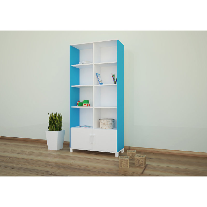 Godalming 177cm H X 88cm W Animals Kids Cube, Blue