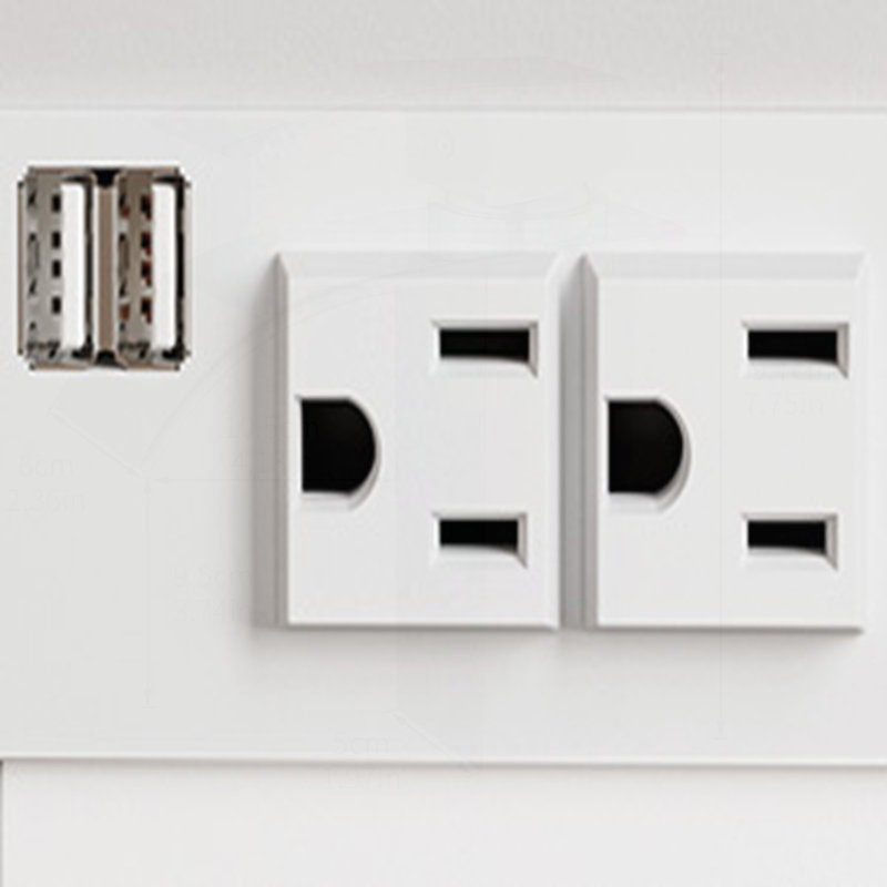 Meuble-lavabo polyvalent avec accessoires intégrés et beaucoup de rangement