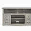 Meuble télé traditionnel pour téléviseur de 65 po avec espace de rangement ouvert et fermé, gris clair, l 60 po x P 15,75 po x H 34,25 po-1290021091