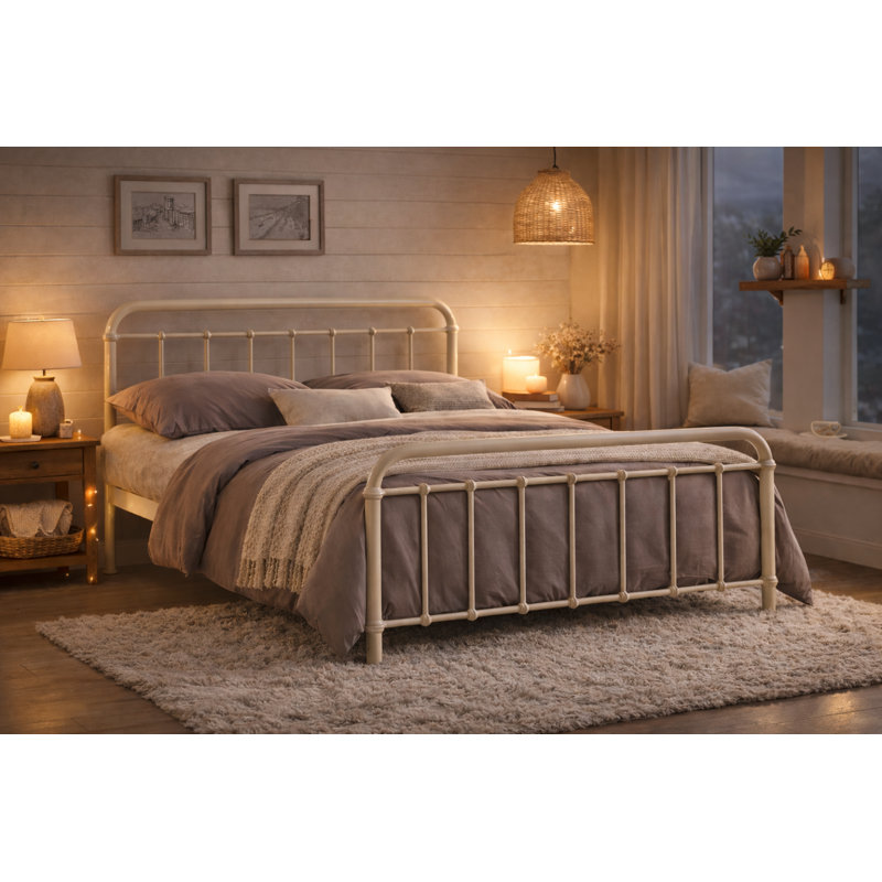 Coculina Metal Bed, Kingsize