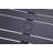 Sybil 62" W Rectangular Aluminum Dining Table with Umbrella Hole 