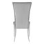 Chaise d'appoint en velours capitonné Hastie-1750569073