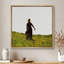 «Woman In Rustic Green Field», reproduction d'art sur toile-96985101-96985102