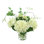 Faux Hydrangea with Vines in Vase