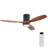 52 Inch Reversible Ceiling Fan Dimmable Light With Remote 6 Speed Silent Dc Motor Memory Function