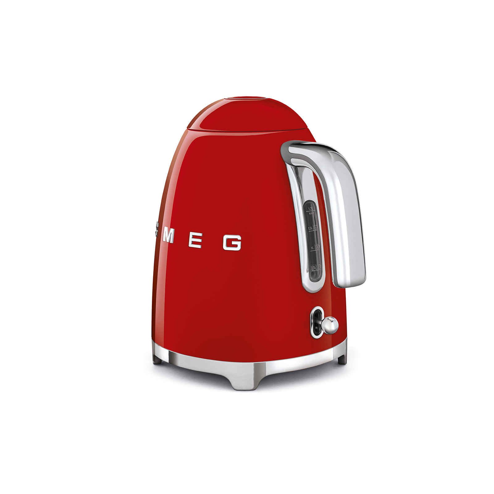 SMEG 50's Retro Style 7-Cup Electric Kettle, Red
