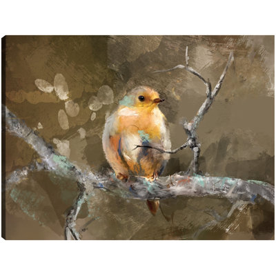 Autumn Birds II by Studio Arts Canvas Art Print