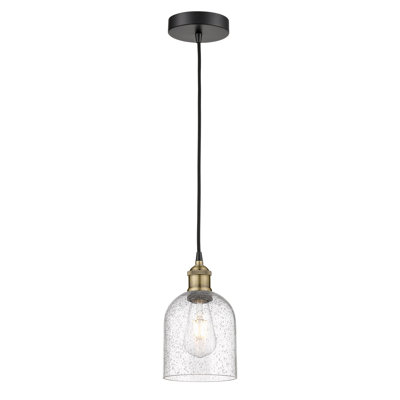 Edison Anacaren 1 Light 6" Cord Hung Pendant-616-G558