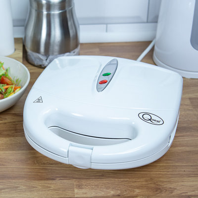 Quest 13.2 cm Non Stick Electric Grill Sandwich Maker & Panini Press with Lid