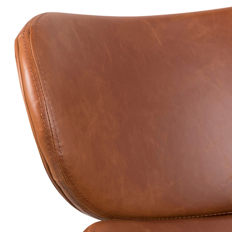 Amatullah Faux Leather Accent Chair