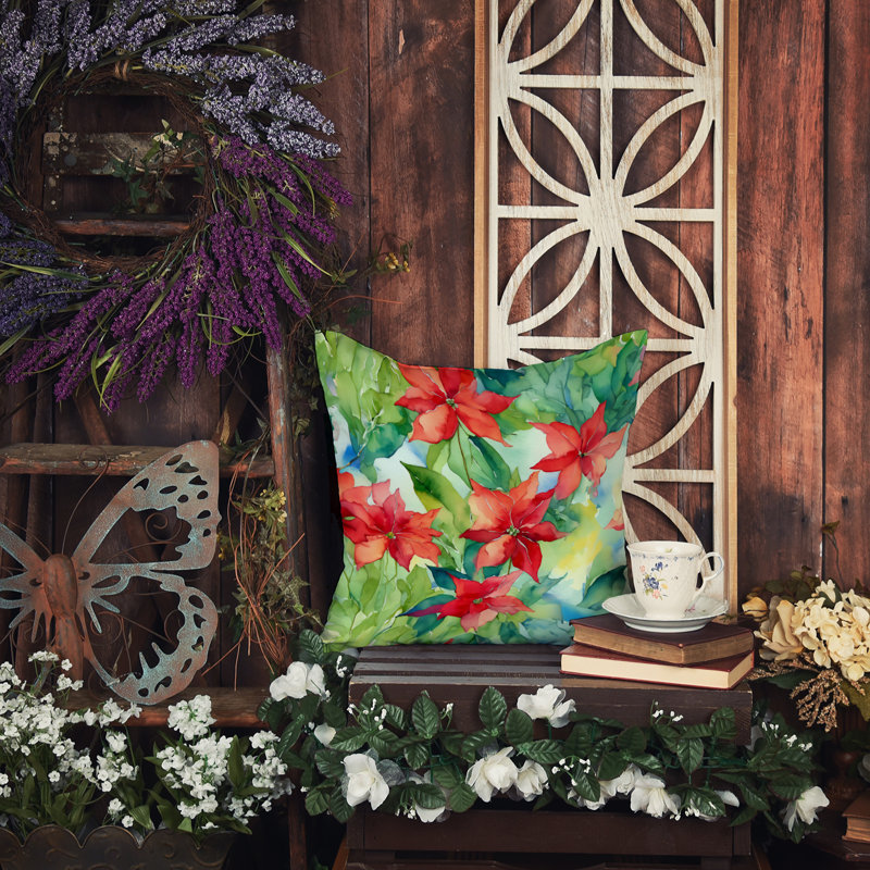 Other/No Pattern Outdoor Throw Pillow, 14" H x 14" W