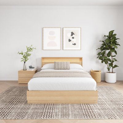 Dechant Queen Size 3 Piece Bedroom Set with Integrated Lighting by Orren Ellis