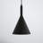Laroche 1-Light Dimmable Dome Pendant with Adjustable Height-884121051-884121050