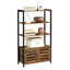 Alexys 121.5cm H x 70cm W Steel Standard Bookcase-50817366
