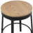 Bruce Swivel Counter Stool with Metal Frame-1394061099