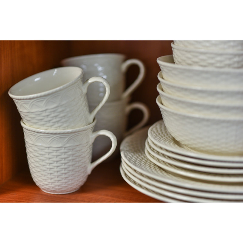 Tasse à café rouge vanille Nantucket