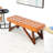Lawrenson Genuine Leather Upholstered Bench