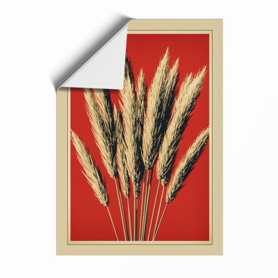 Wheat Sheaf Botanical - Framed Print
