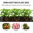 Spacious Metal Planters, Steel Arch Trellis Modern Outdoor Patio Garden