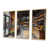 Toile naturelle avec cadre flottant