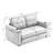 3-in-1 Convertible Sofa Bed-1422038964