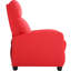 Fauteuil inclinable simple en cuir synthétique PU Fauteuil inclinable manuel Moderne Détente Fauteuil inclinable Mobilier de cinéma maison avec dossier Accoudoir à dossier-1218689622