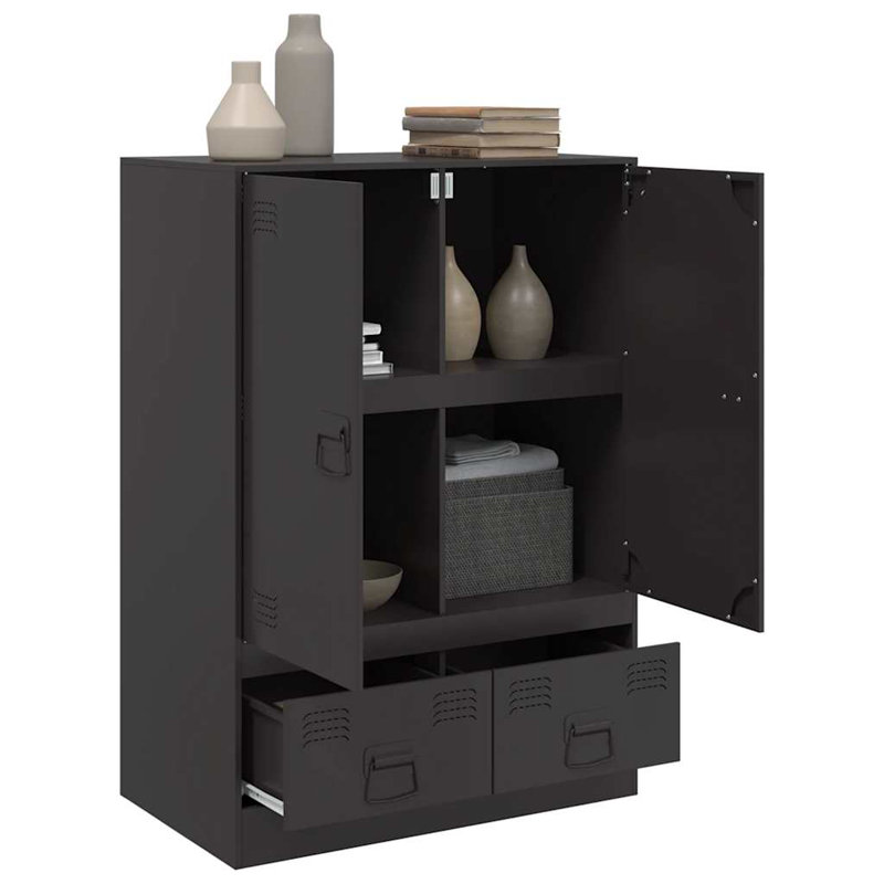 Martensdale Storage Cabinet, Black