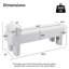 Banc de repose-pieds Bulwell -2122598100