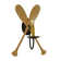 Rustic Lodge 1 - Light Armed Sconce