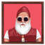 Santa by Amit Shimoni - Floater Frame Print on Canvas-7407893-7407895