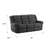 Boran 88'' Faux Leather Reclining Sofa