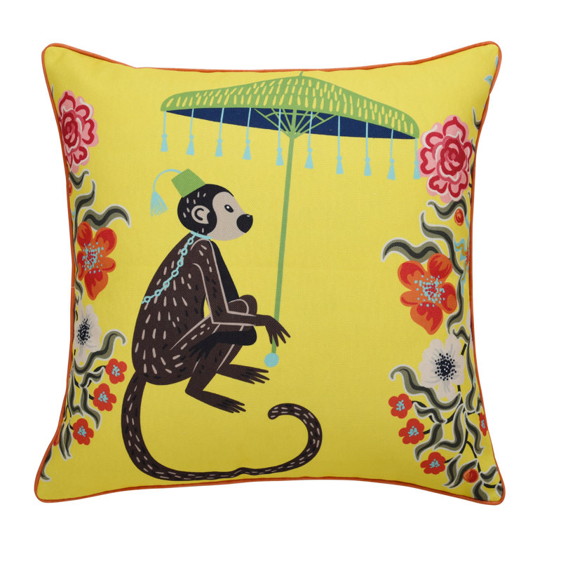 Coussin Maharaja, Jaune
