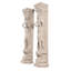 Paire de statues de jardin 2 pièces