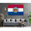 «Missouri State Flag», impression sur toile tendue-541393582
