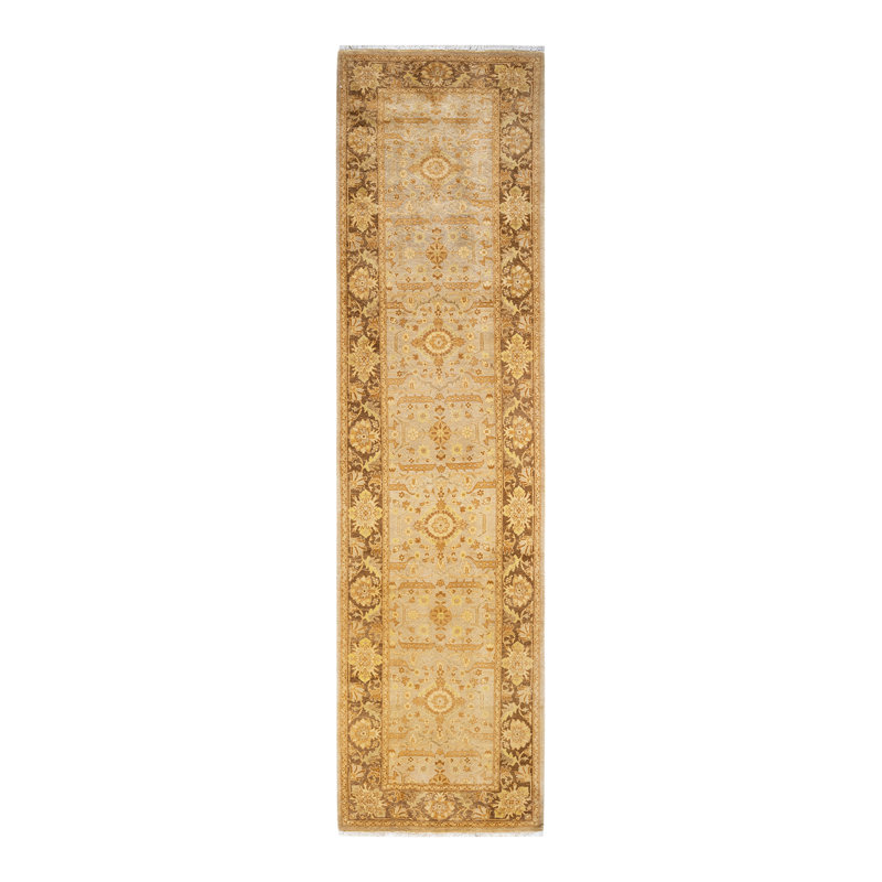 Vergel One-of-a-Kind 3' 0" X 11' 10" Hand Knotted Area Rug